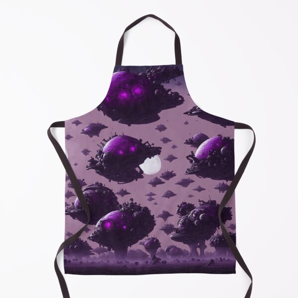 Item preview, An armada of alien battlesnails landing on a purple planet I designed and sold by BrachiaST.