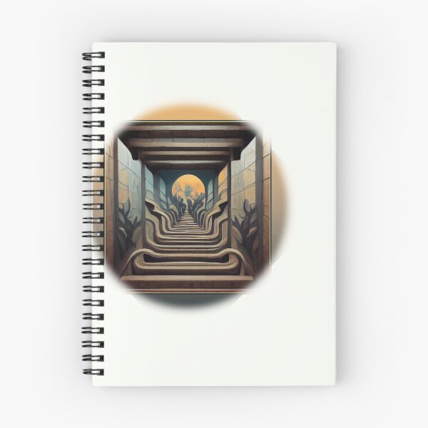 Item preview, Hallway to the End of the Earth designed and sold by GenerationalArt.