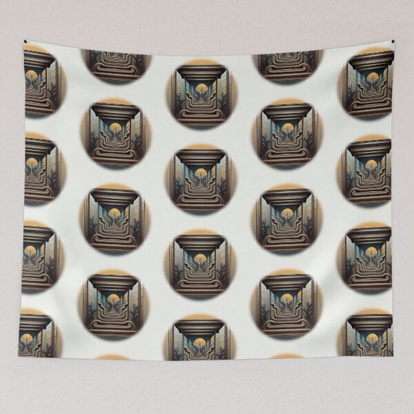 Item preview, Hallway to the End of the Earth designed and sold by GenerationalArt.