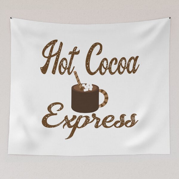 Item preview, Hot Cocoa Express Sweatshirt, Christmas Sweatshirt, by DAM Creative, designed and sold by DAM Creative ⭐⭐⭐⭐⭐.