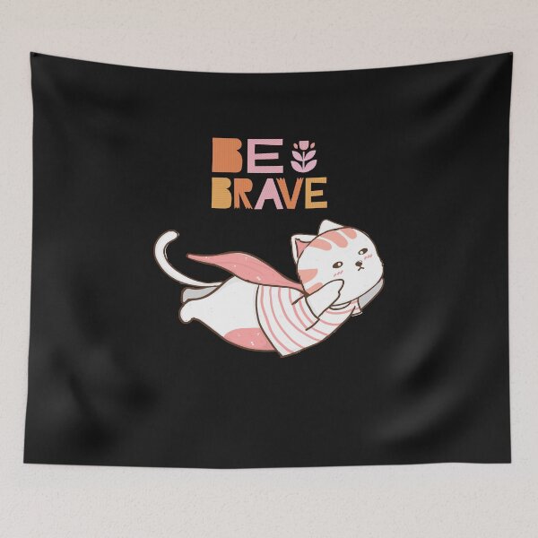 Item preview, My brave cat designed and sold by ProjectOfColor.