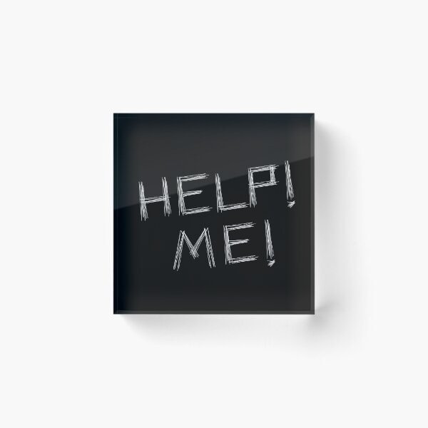 Item preview, help me designed and sold by Zinex.