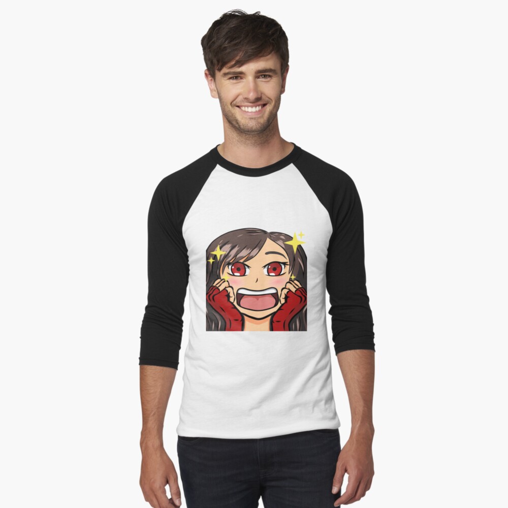 Item preview, Baseball ¾ Sleeve T-Shirt designed and sold by NoxKitsune.