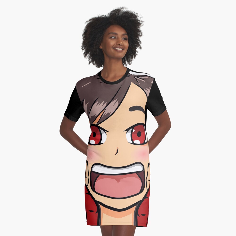 Item preview, Graphic T-Shirt Dress designed and sold by NoxKitsune.