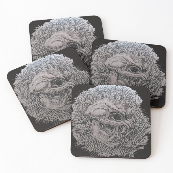 Item preview, Gargoyle skull designed and sold by dawnduthie.