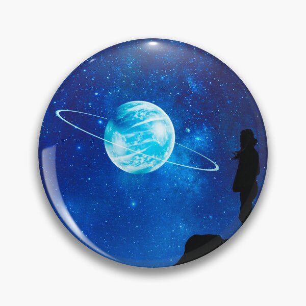 Item preview, Watching Blue Planet  at night  designed and sold by Yasmine khalifa.