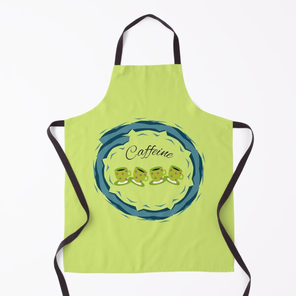 Item preview, Caffeine Caffee Cafe Green Cups designed and sold by Kubala.