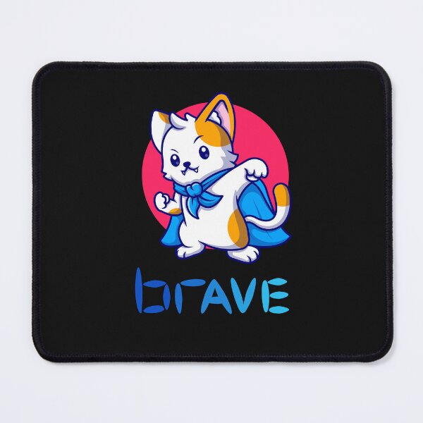 Item preview, My brave cat designed and sold by ProjectOfColor.