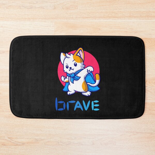 Item preview, My brave cat designed and sold by ProjectOfColor.