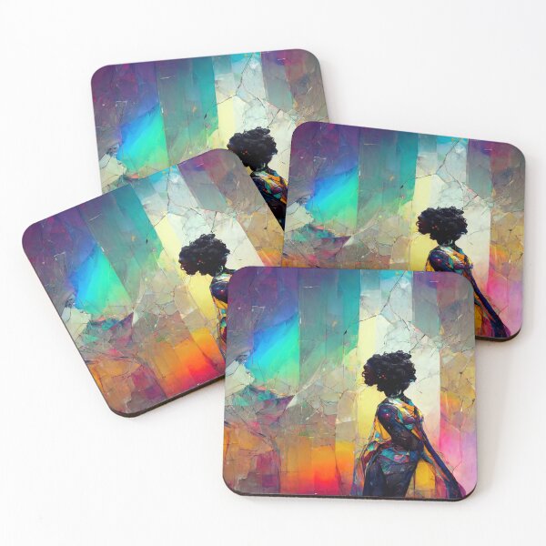Item preview, Beautiful woman made of transparent glass designed and sold by AmazinfArt.