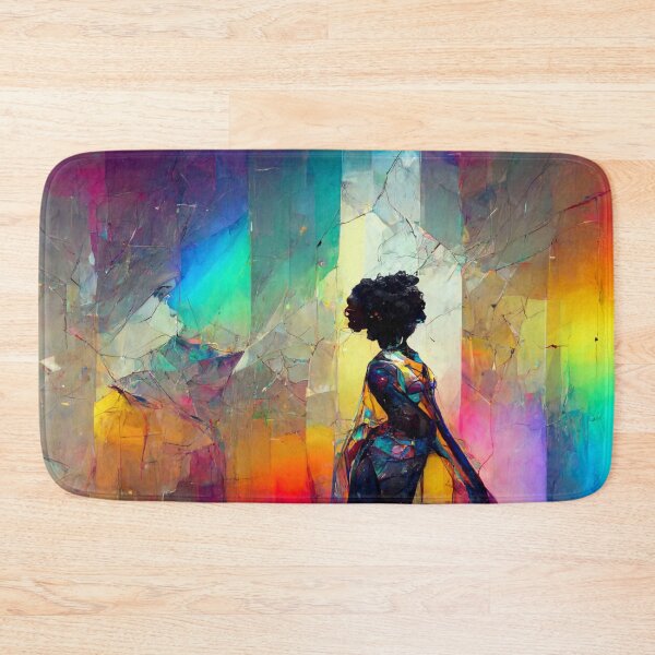 Item preview, Beautiful woman made of transparent glass designed and sold by AmazinfArt.