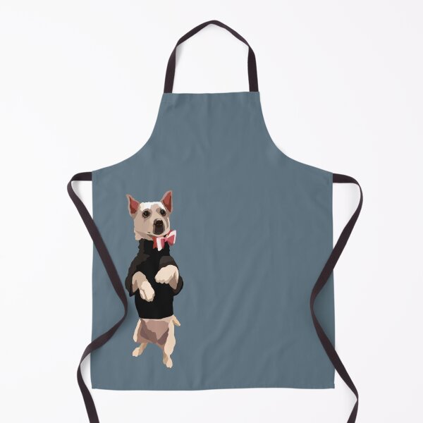 Item preview, Shiro the Vietnamese Street Dog Portrait Digital Illustration designed and sold by sherylwylie.
