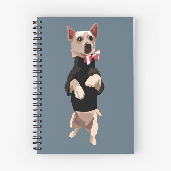 Item preview, Shiro the Vietnamese Street Dog Portrait Digital Illustration designed and sold by sherylwylie.