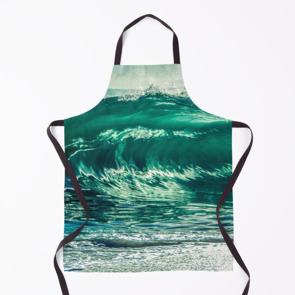 Artikelvorschau, Blau Grün Türkis Ozean Sommer Strand Große Wellen entworfen und verkauft von MyArt23.