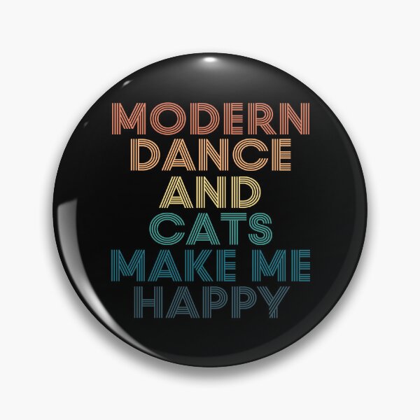 Item preview, Modern dance And Cats Make Me Happy designed and sold by kindxinn.