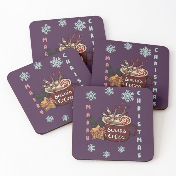 Item preview, Merry Christmas Cocoa Decoration designed and sold by netdota.