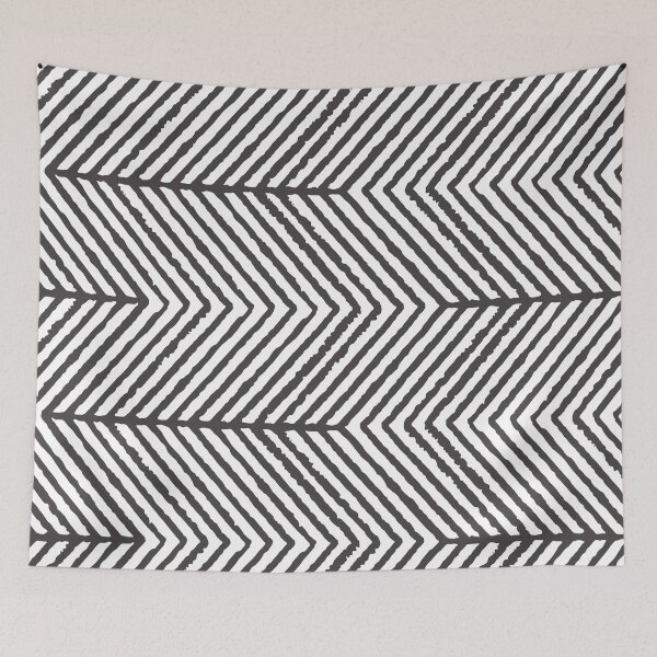Aperçu de l'œuvre Brown blanc Résumé Diagonal Chevron Stripe Match Pairs 2023 Coty Darkroom HGSW7083 créée et vendue par ColorOfTheYears.