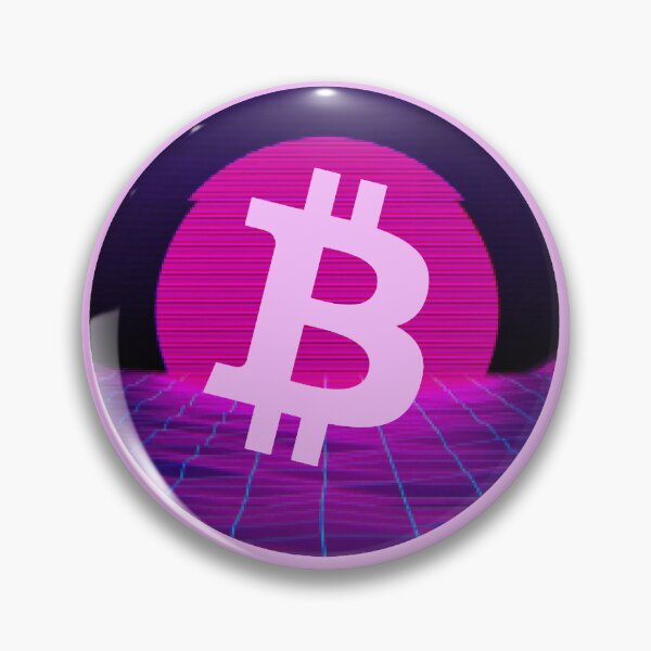 Item preview, Bitcoin Vaporwave designed and sold by SmashTeen.