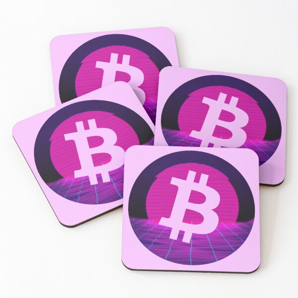 Item preview, Bitcoin Vaporwave designed and sold by SmashTeen.