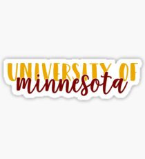 University of Minnesota - Style 4 Sticker