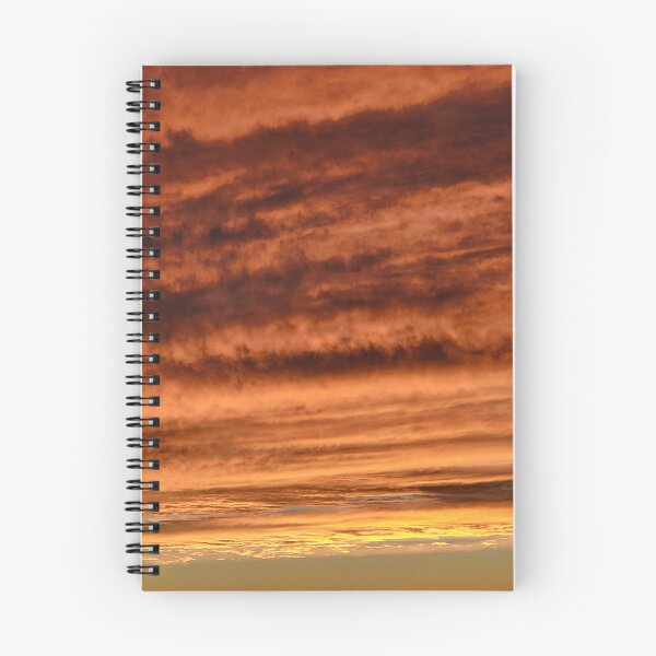 Item preview, Dramatic Orange Stripe Sunset designed and sold by Rebecca Jane.