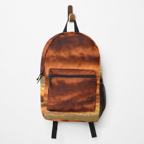 Item preview, Dramatic Orange Stripe Sunset designed and sold by Rebecca Jane.
