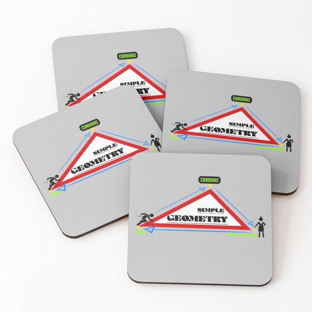Item preview, Coasters (Set of 4) designed and sold by OutlandishStash.
