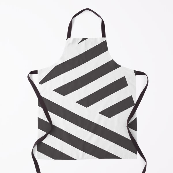 Item preview, Dark Brown White Abstract Stripe Pattern Pairs 2023 COTY Darkroom HGSW7083 designed and sold by ColorOfTheYears.