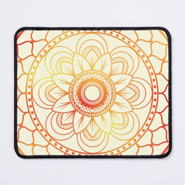 Item preview, Warm mandala designed and sold by LeftNWrite.