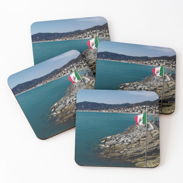 Item preview, Liguria fotografía de paisaje playa y mar designed and sold by marghe41.
