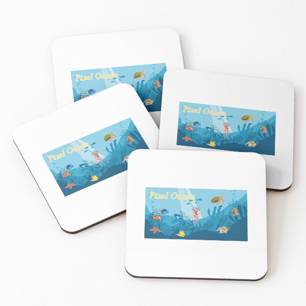 Item preview, Pixel Ocean designed and sold by illustreArt.