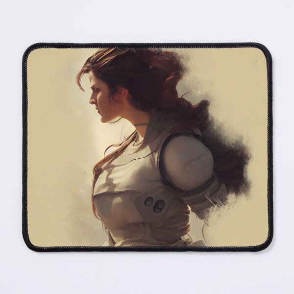 Item preview, Gina Carano in White Armor designed and sold by plainhavoc.