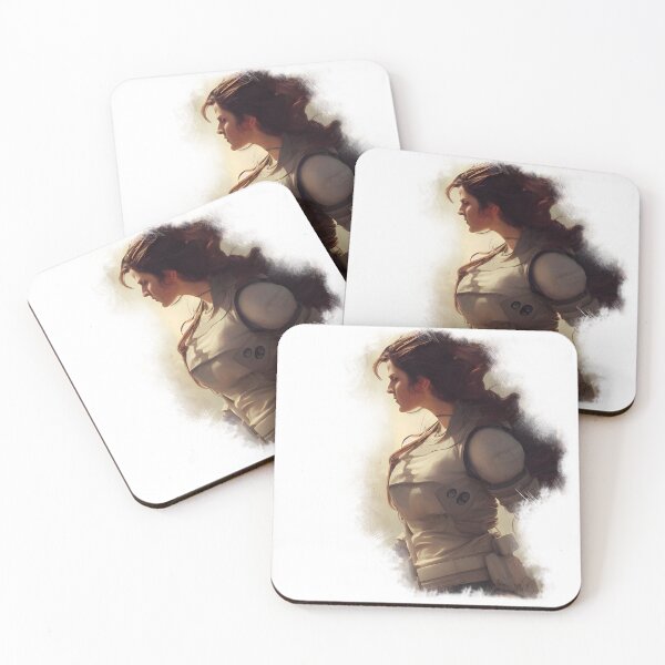 Item preview, Gina Carano in White Armor designed and sold by plainhavoc.