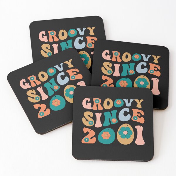 Item preview, Groovy Since 2001 | 21th Birthday | Retro Groovy Birthday designed and sold by AMINE  ★★★★★.