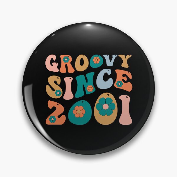 Item preview, Groovy Since 2001 | 21th Birthday | Retro Groovy Birthday designed and sold by AMINE  ★★★★★.