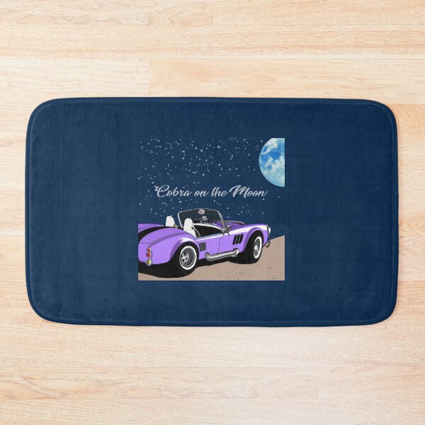 Item preview, Vintage Cobra Roadster on the Moon, Earth, Stars, Classic Sport Cars, 1960's, Astronomy  designed and sold by classic car craze.
