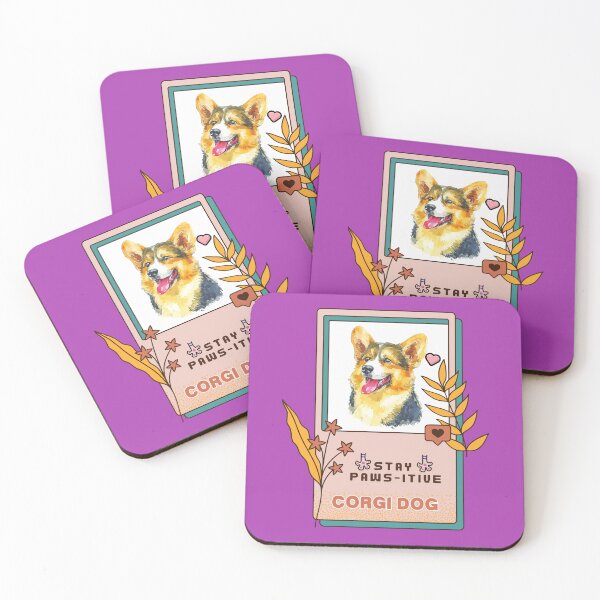 Item preview, Pembroke Welsh Corgi Watercolor Drawing Dog Breed | Stay Paws-itive Dog Series -227 designed and sold by PetinHeart.