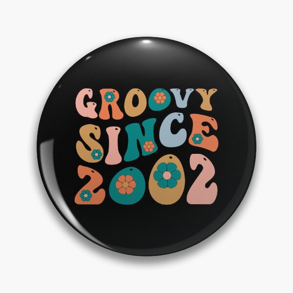 Item preview, Groovy Since 2002 | 20th Birthday | Retro Groovy Birthday designed and sold by AMINE  ★★★★★.