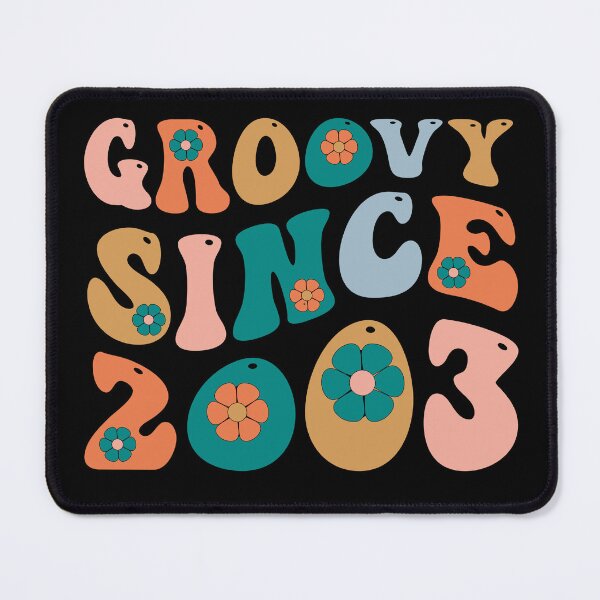 Item preview, Groovy Since 2003 | 19th Birthday | Retro Groovy Birthday designed and sold by AMINE  ★★★★★.