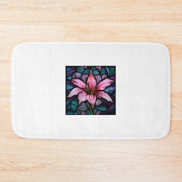 Item preview, Stained Glass Lily designed and sold by GenerationalArt.
