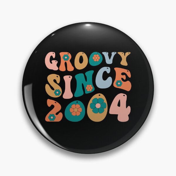 Item preview, Groovy Since 2004 | 18th Birthday | Retro Groovy Birthday designed and sold by AMINE  ★★★★★.