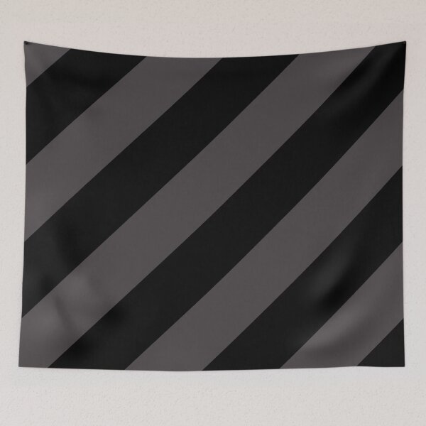 Item preview, Black Brown Classic Diagonal Stripe Pattern Pairs 2023 COTY Darkroom HGSW7083 designed and sold by ColorOfTheYears.
