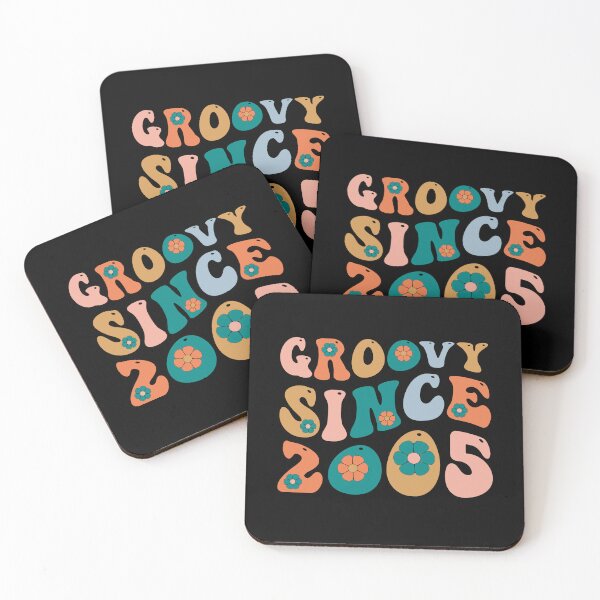 Item preview, Groovy Since 2005 | 17th Birthday | Retro Groovy Birthday designed and sold by AMINE  ★★★★★.