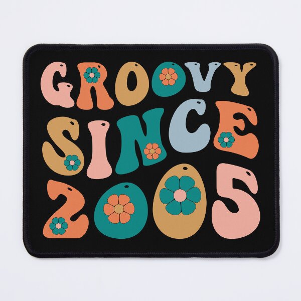 Item preview, Groovy Since 2005 | 17th Birthday | Retro Groovy Birthday designed and sold by AMINE  ★★★★★.