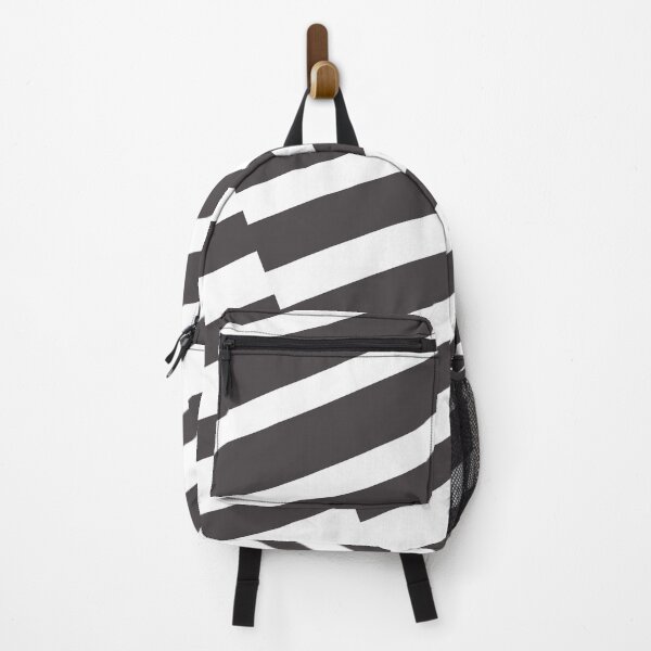 Item preview, Dark Brown White Diagonal Offset Stripe Pattern Pairs 2023 COTY Darkroom HGSW7083 designed and sold by ColorOfTheYears.
