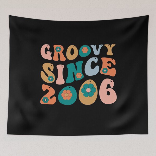 Item preview, Groovy Since 2006 | 16th Birthday | Retro Groovy Birthday designed and sold by AMINE  ★★★★★.