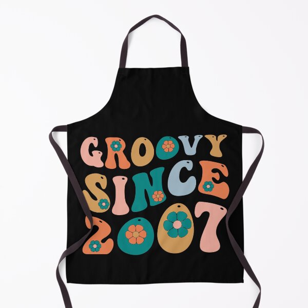 Item preview, Groovy Since 2007 | 15th Birthday | Retro Groovy Birthday designed and sold by AMINE  ★★★★★.