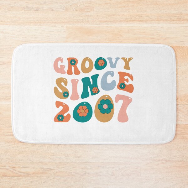 Item preview, Groovy Since 2007 | 15th Birthday | Retro Groovy Birthday designed and sold by AMINE  ★★★★★.