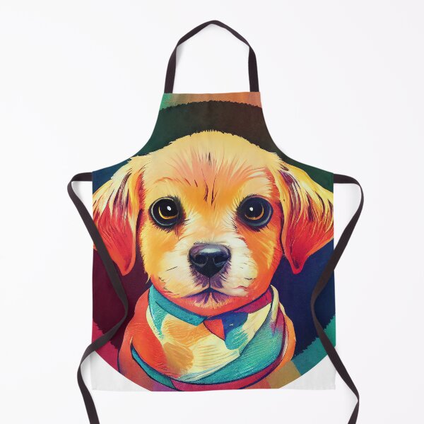 Item preview, Colorful dog in a circle designed and sold by MAV-Arts.
