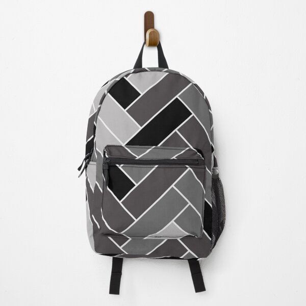 Item preview, Black Gray Brown Herringbone Pattern Pairs 2023 COTY Darkroom HGSW7083 designed and sold by ColorOfTheYears.